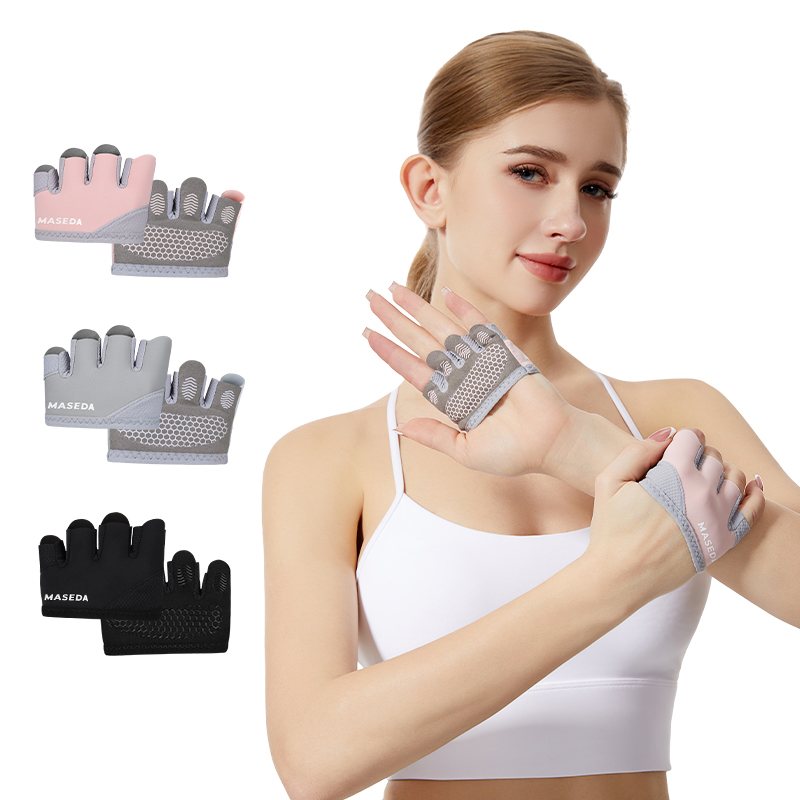Fitness Yoga Pilates - Bir çift Fitness Parmaksız Eldiven: Pilates