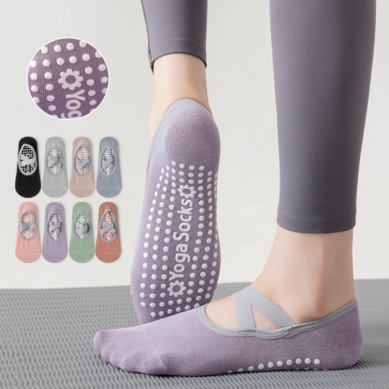 Fitness Yoga Pilates - Nefes Havlu Alt Yoga Çorap Kadın