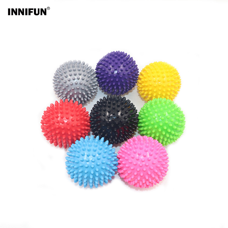 Yoga Fitness Health - 7 cm Dikenli Masaj Topu Fitness