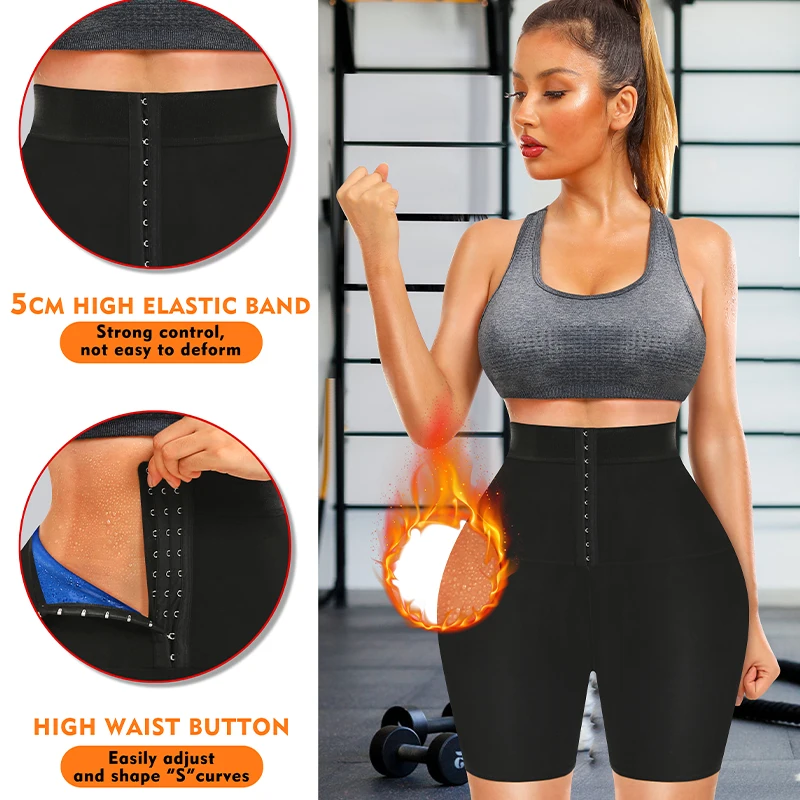 Waist Trainer Women - Ter Sauna Pantolonu Vücut Şekillendirici Şort