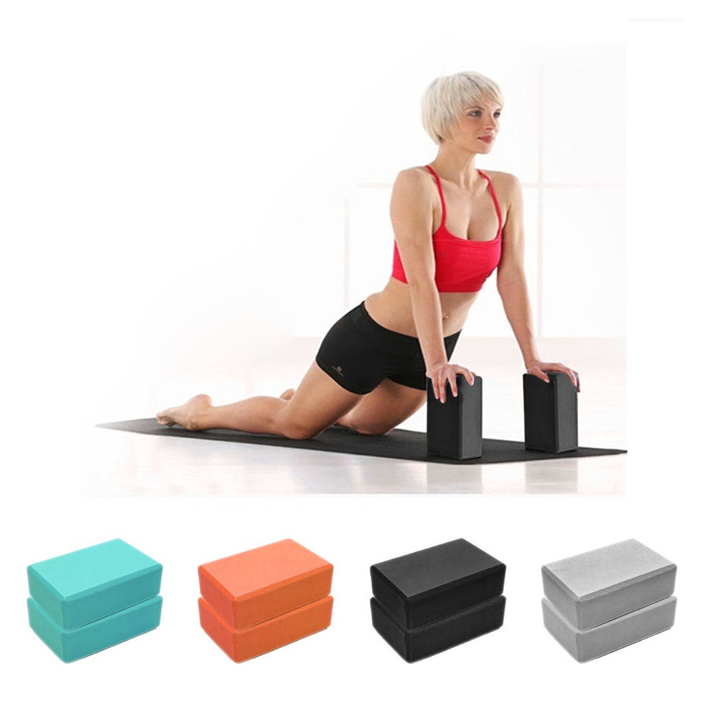 Yoga Fitness Health - Renkli EVA Yoga Blok Tuğla Kaymaz