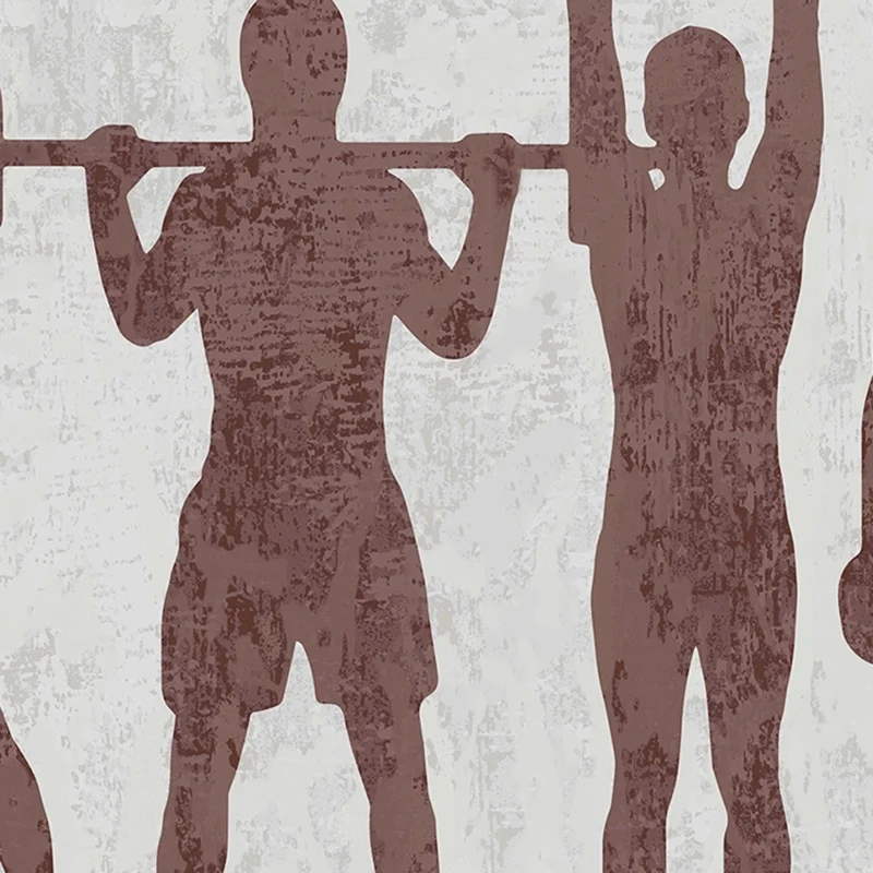 Özel Modern Spor Desen Duvar K - Yoga Fitness Gym Photos incelemesi ve fiyatı