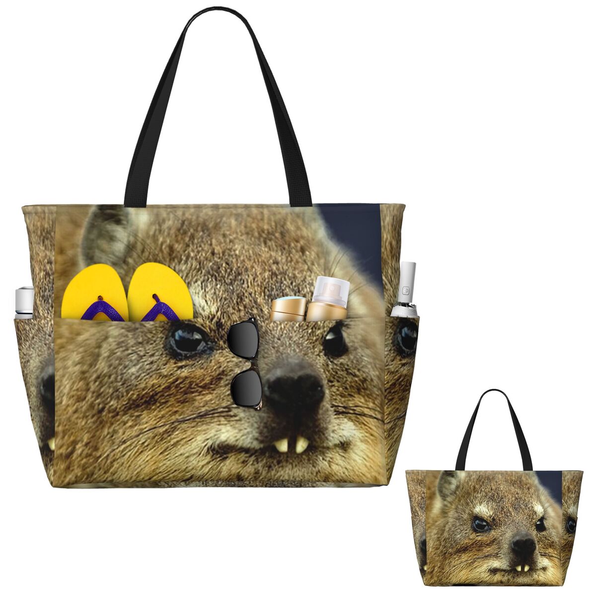 Rock Hyrax Fotoğraf Plaj Çanta - Yoga Fitness Gym Photos incelemesi ve fiyatı